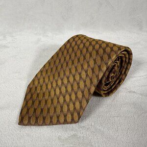 Robert Talbott Nordstrom Tie Hand Sewn Silk Made in USA W 4 x L 60 1/8 Abstract